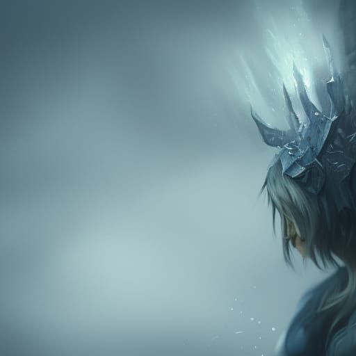 Hyperrealistic Face with Dramatic Lighting