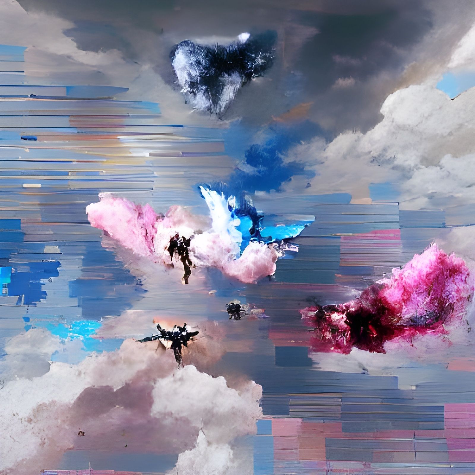 Ethereal Wings of Vibrant Invitation