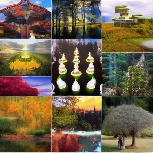 AI Generated Image of a Weird World