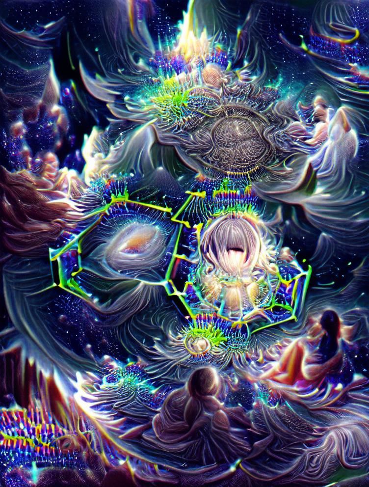 Divine infinite mandala