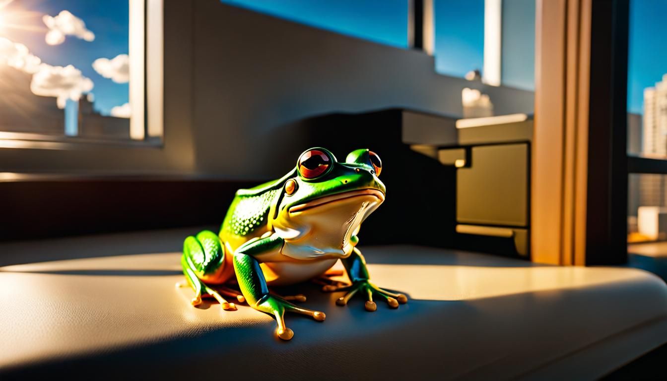 Homeless Bobblehead Frog's Dream Apartment