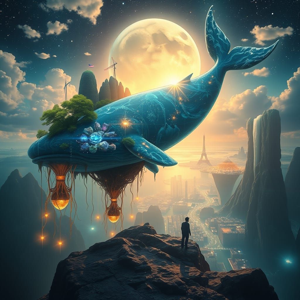 Dreamlike Surreal Masterpiece in Ethereal Lighting