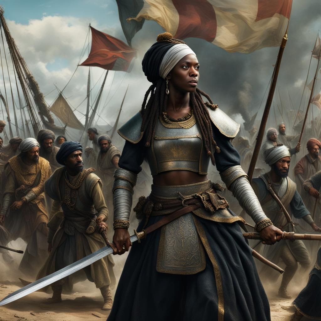 Black Moors Clash with Christopher Columbus