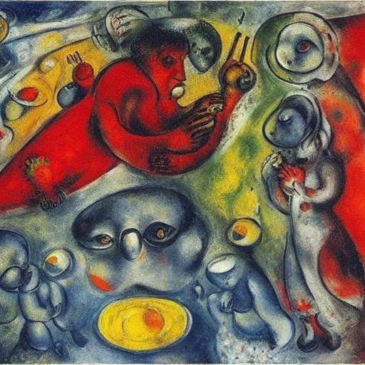 Amoeba's Sunny Day Out: Naive Surreal Expressionism