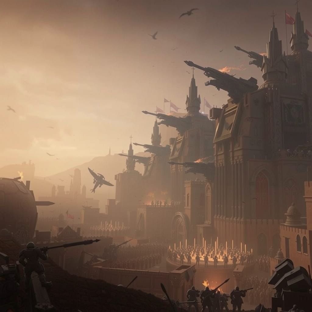 Warhammer 40k: Siege of Terra Epic Cinematic Masterpiece