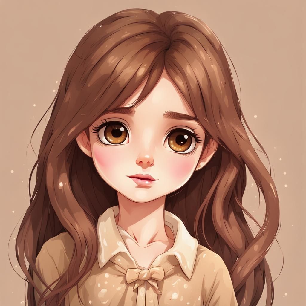 Portrait of a Pretty Girl Named Paula