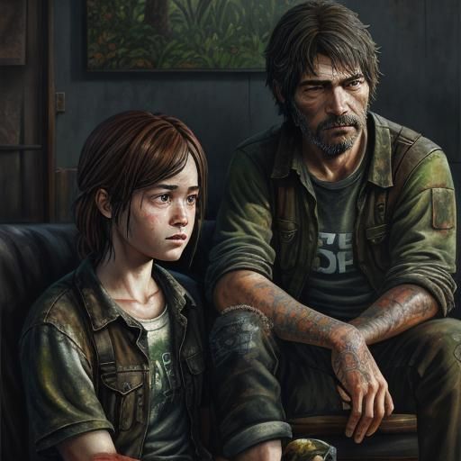 The Last of Us: Cordyceps in Oil Painting