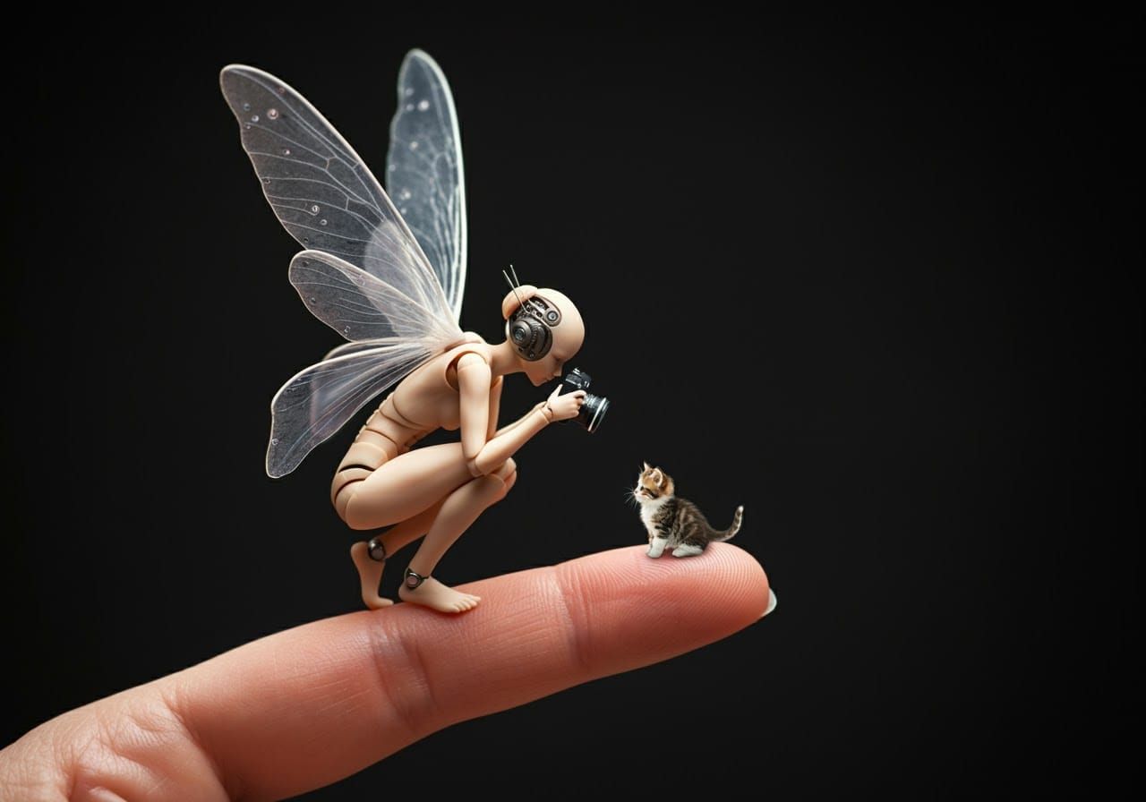 Android Fairy Photographs Kitten