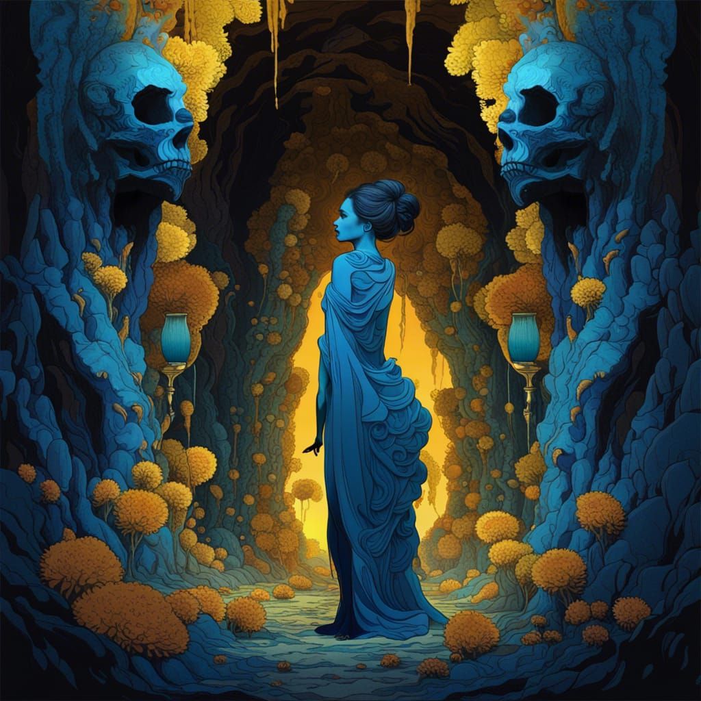 Dazzling Caves Lead to Zombie Society in 3D