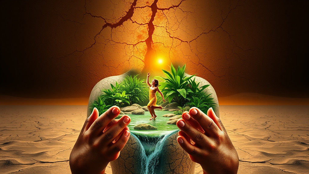 Oasis Within: Earth Figure's Inner Sanctuary