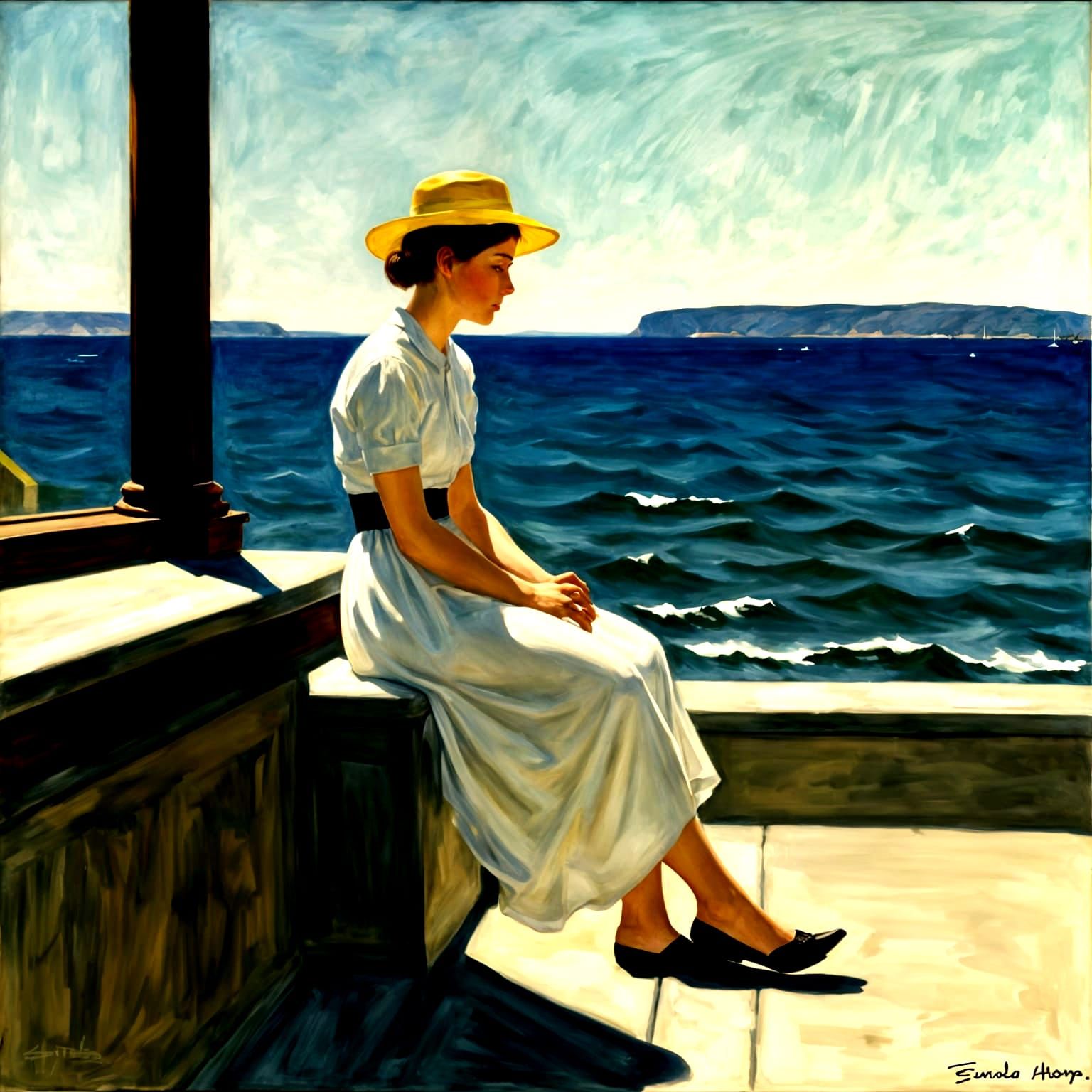 Inspired by edward hopper