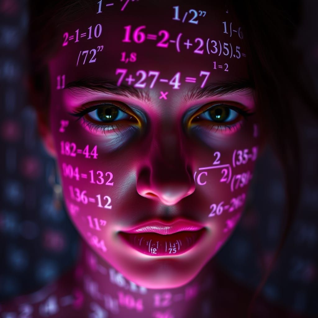 Neon Dreamscape in Cyberpunk Aesthetic