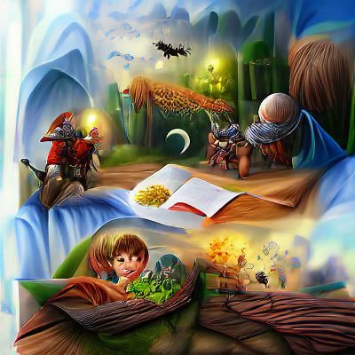 Fantasy Storybook Illustration Artwork