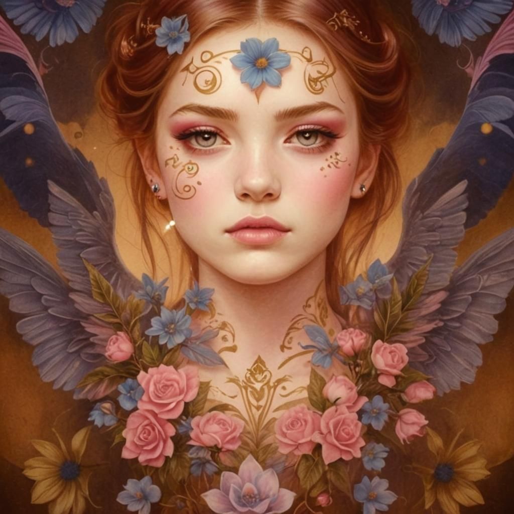 Minimalist Pink Tattoo Design