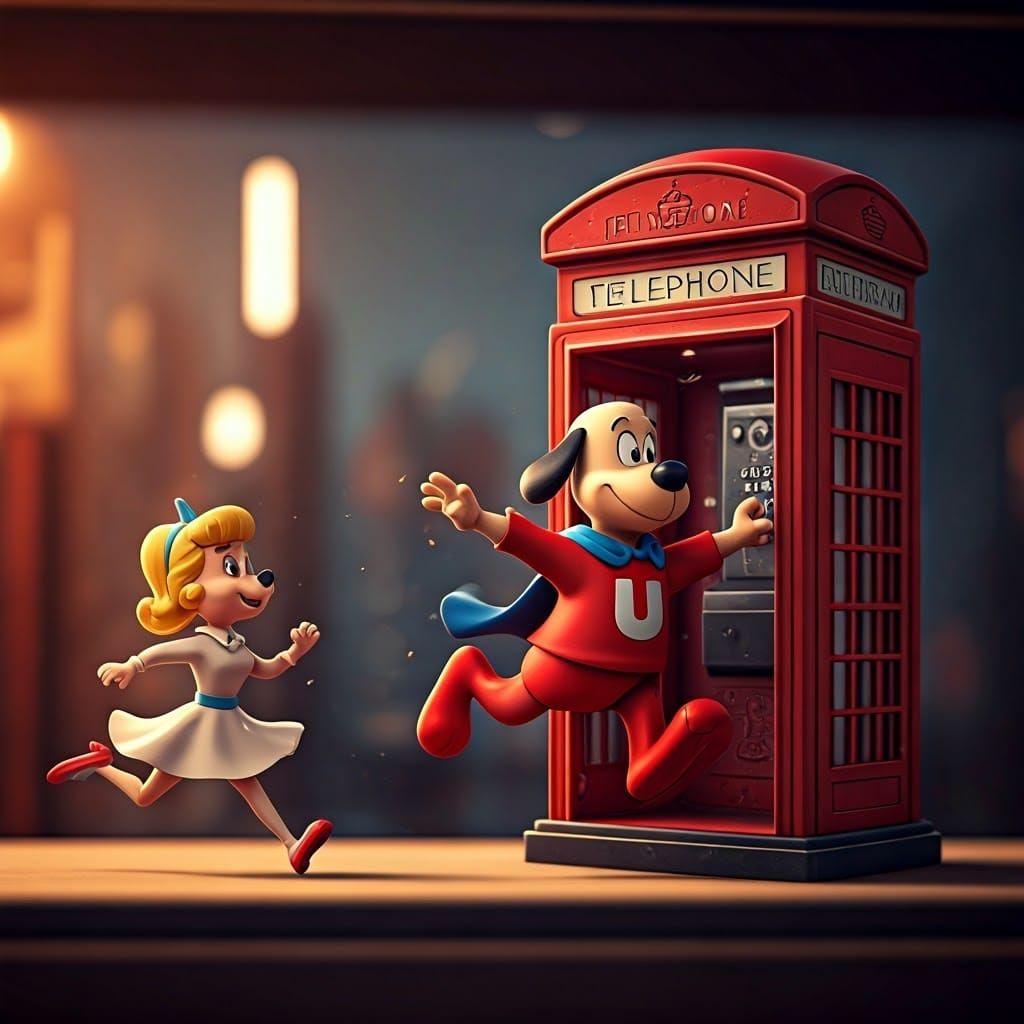 ✨There’s No Need To Fear, Underdog Is…Wait, Aren’t You Supposed To Come Out Of The Phone Booth, Box?✨(Invite In The Comm...