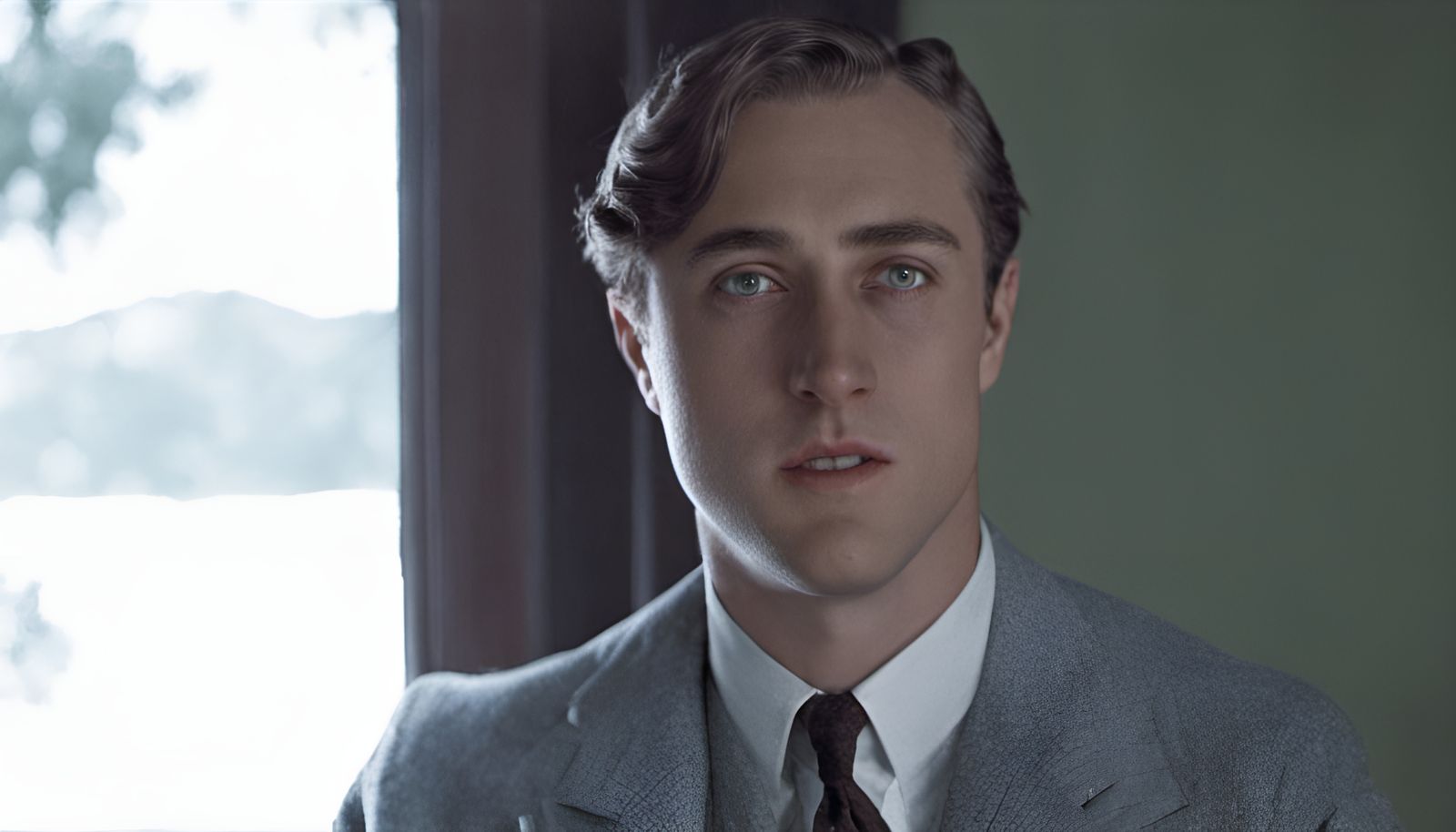 Young Man in Style of Franklin D. Roosevelt