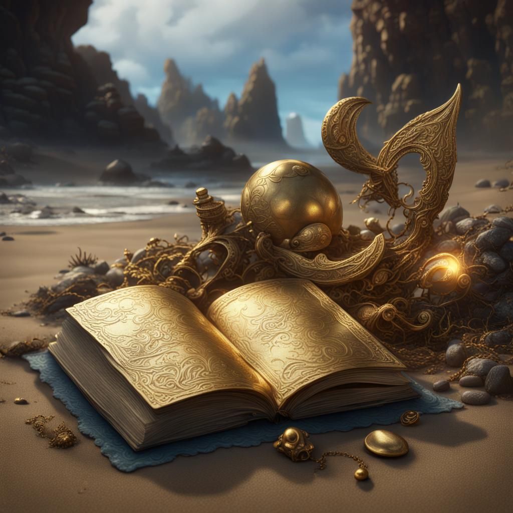 Treasures Washed Ashore: Fantasy Concept Art