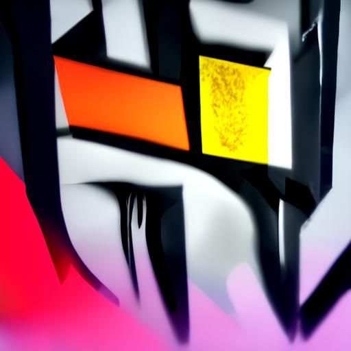 Geometric Bauhaus Graffiti Pop Art in 8k