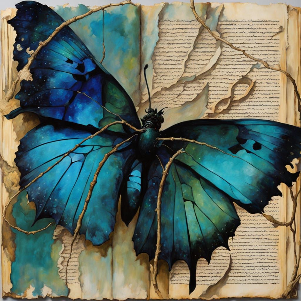 Dreamlike American Realism Painting with Phosphorescent Ligh...