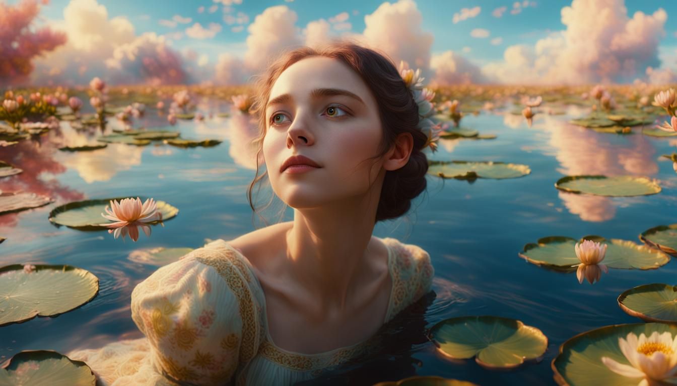 Lost in a blissful day dream