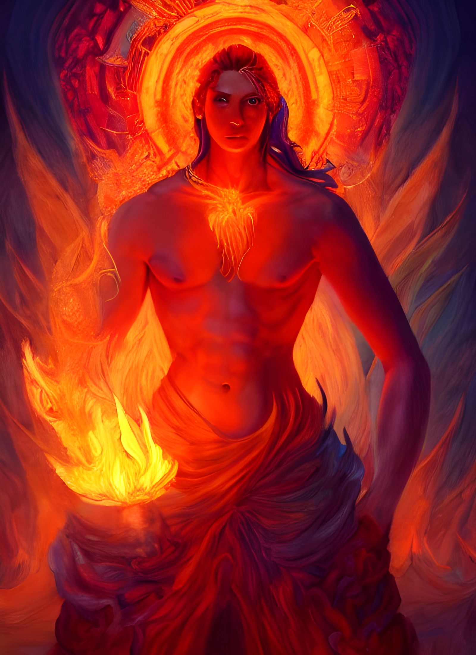 God of the Hearth: Flames and Winter