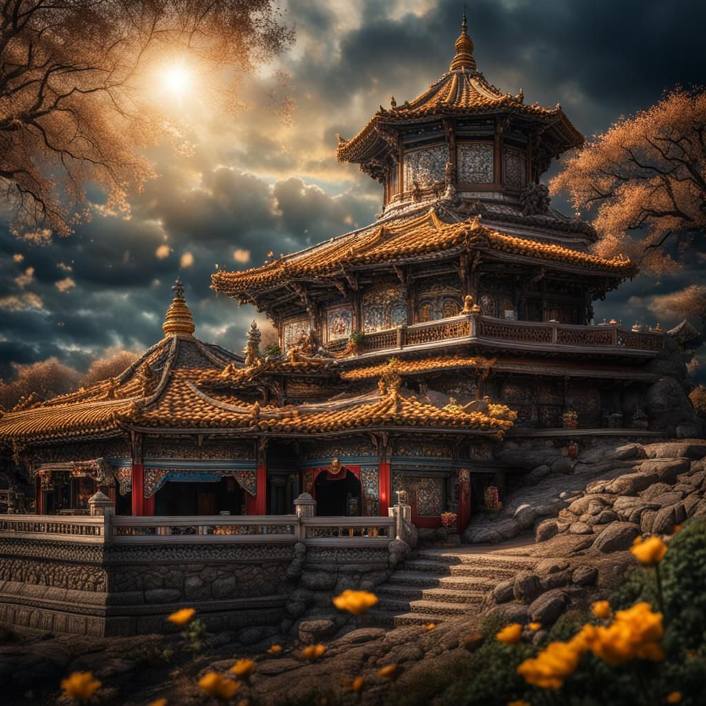 Hyperrealistic Depiction of Loving-Kindness and Well-Being