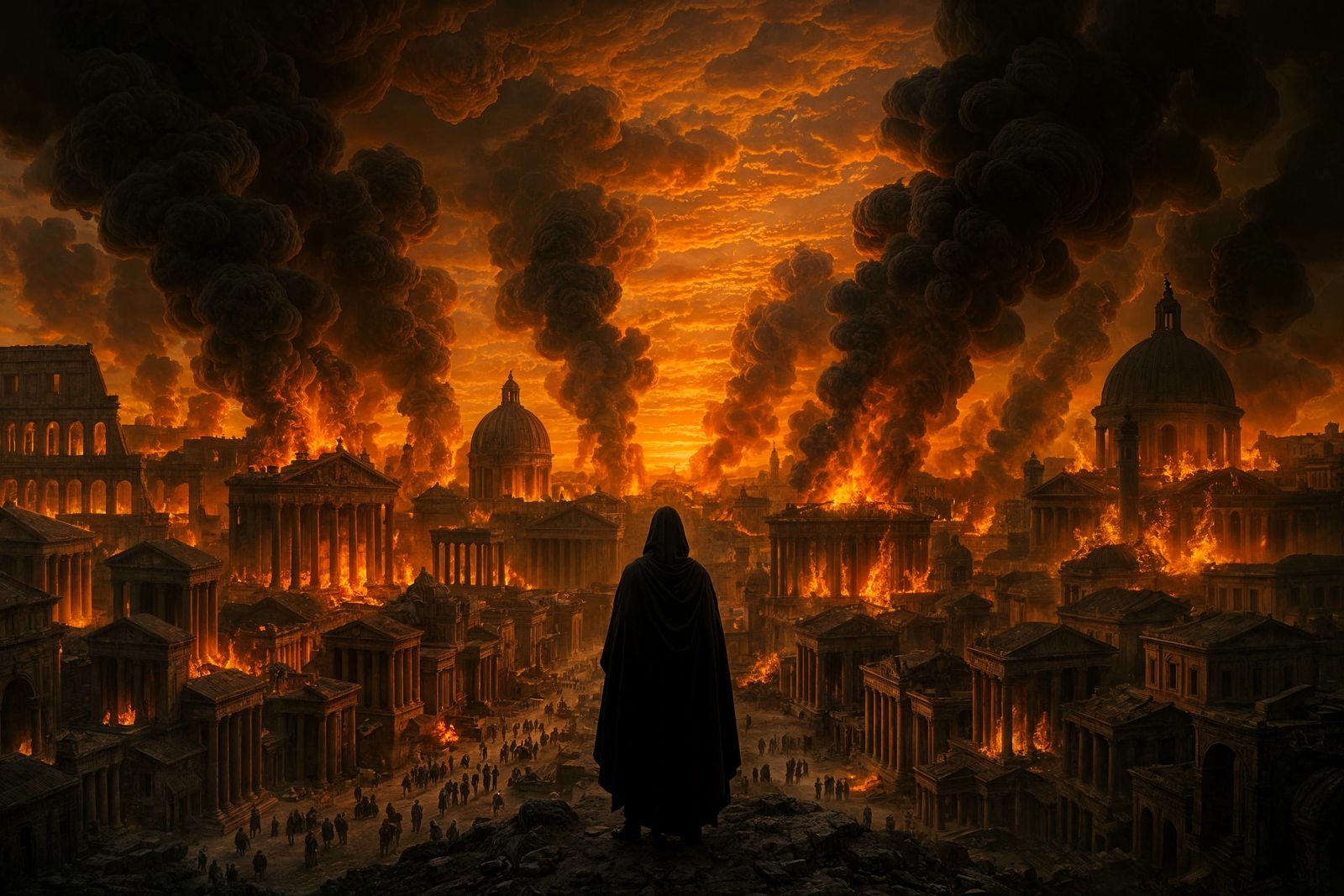 Rome's Last Sunset: A Desolate Twilight of Empire