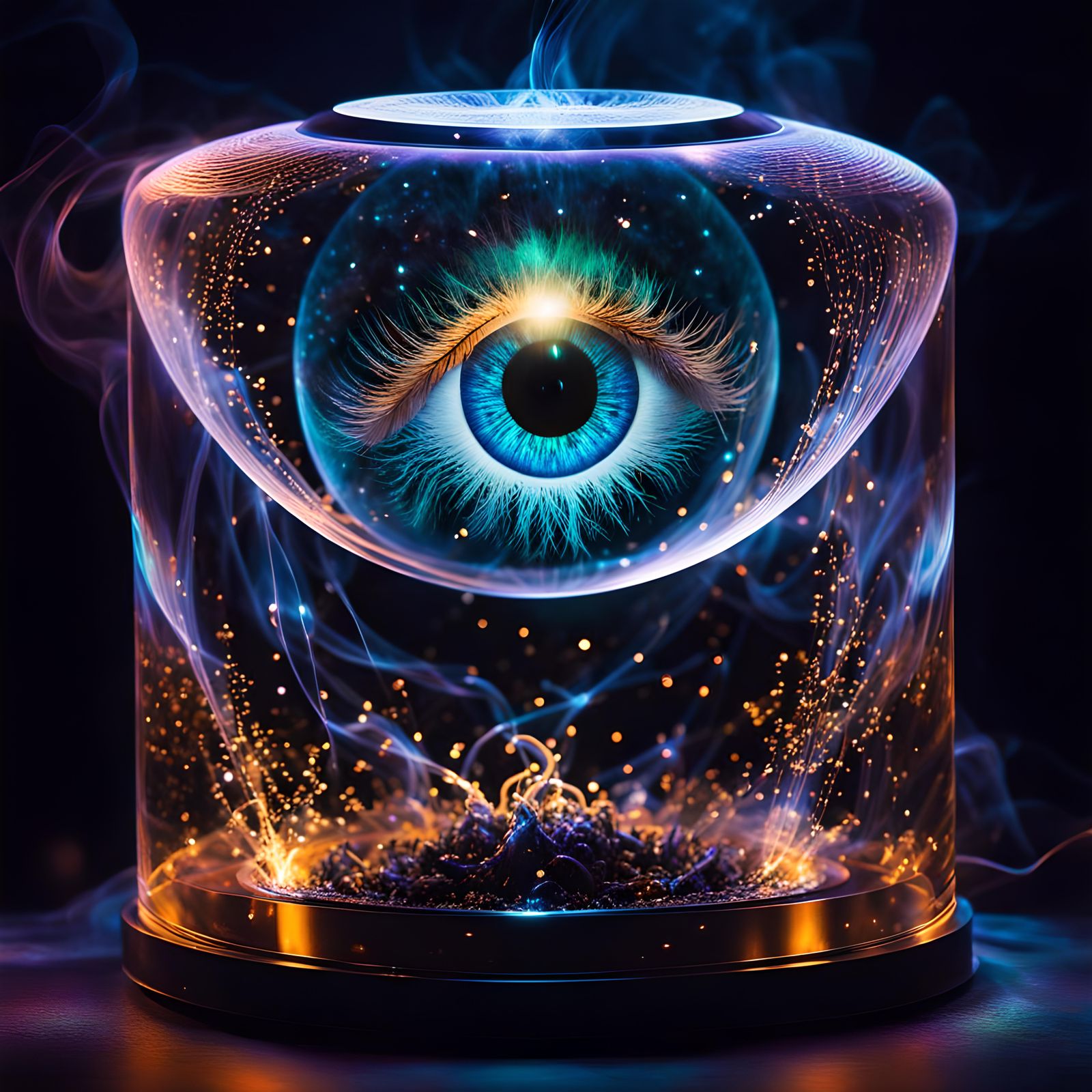 All seeing eye, eye c u