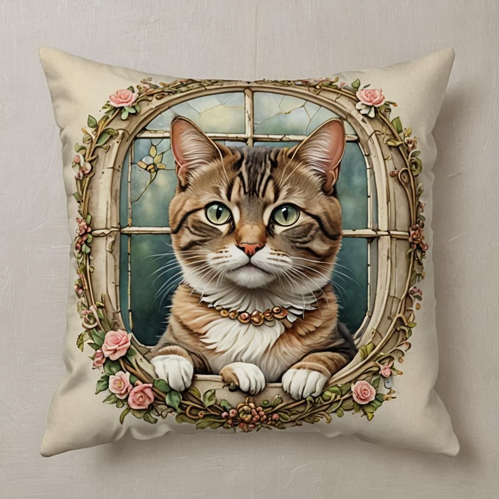 Delicate Cat Portrait: A Study in Softness