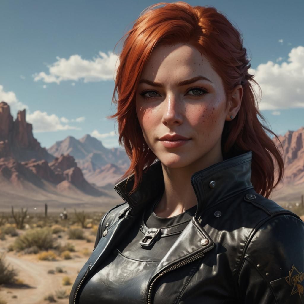 Sunny Smiles Portrait in Hyperdetailed Digital Art