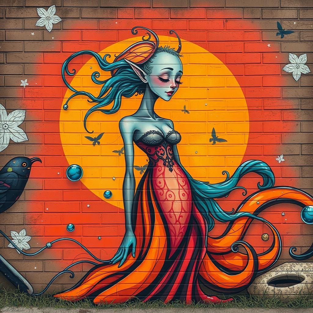 Luminous Fairies in Ethereal Encounter