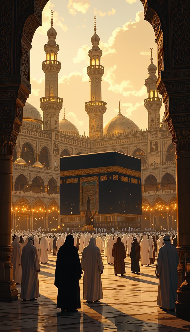 Khana Kaba in 1940s Vintage Style