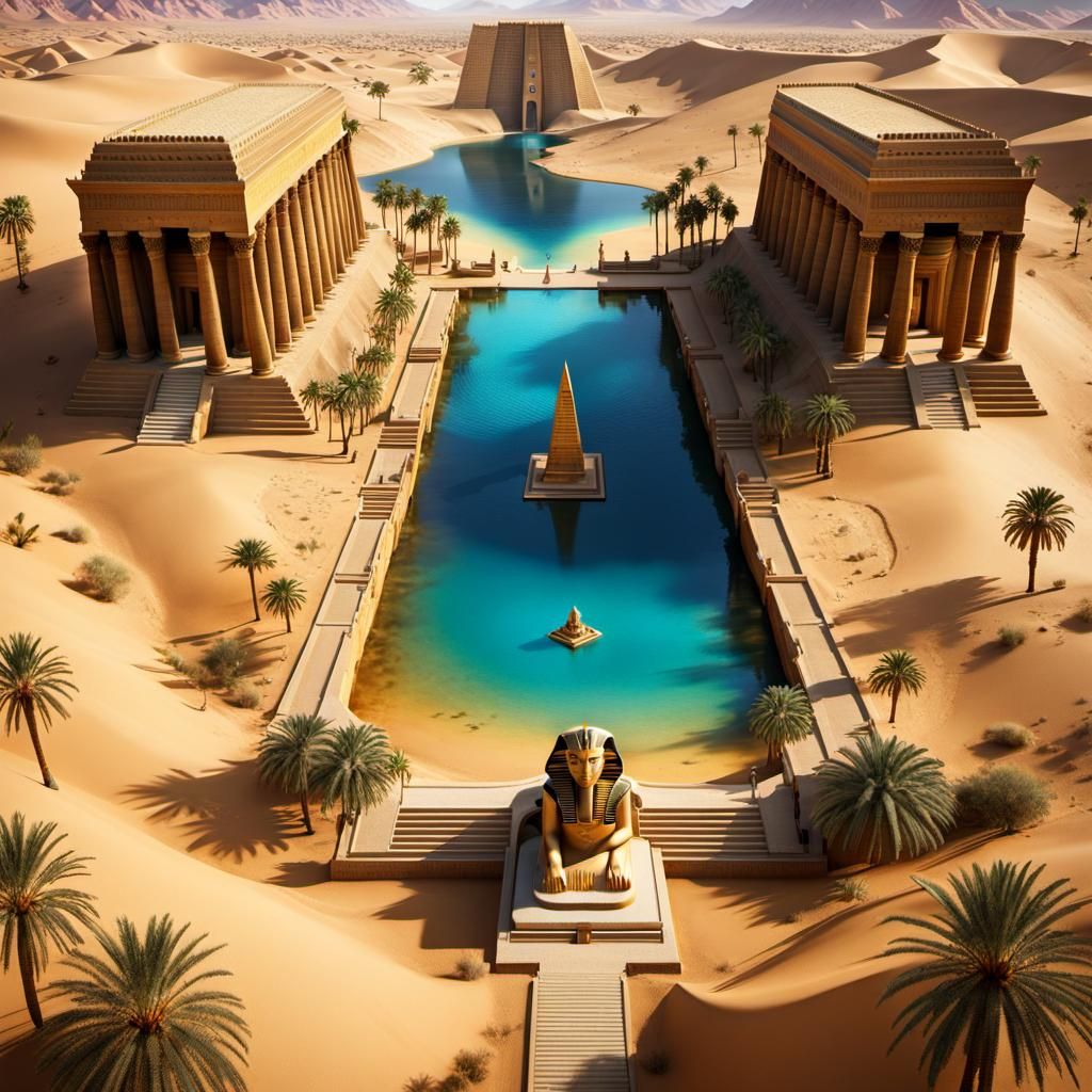 Lost Egyptian Temple.