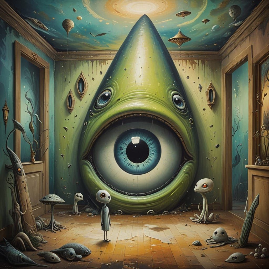 Dreamlike Fantasy Creatures in a Whimsical Realm