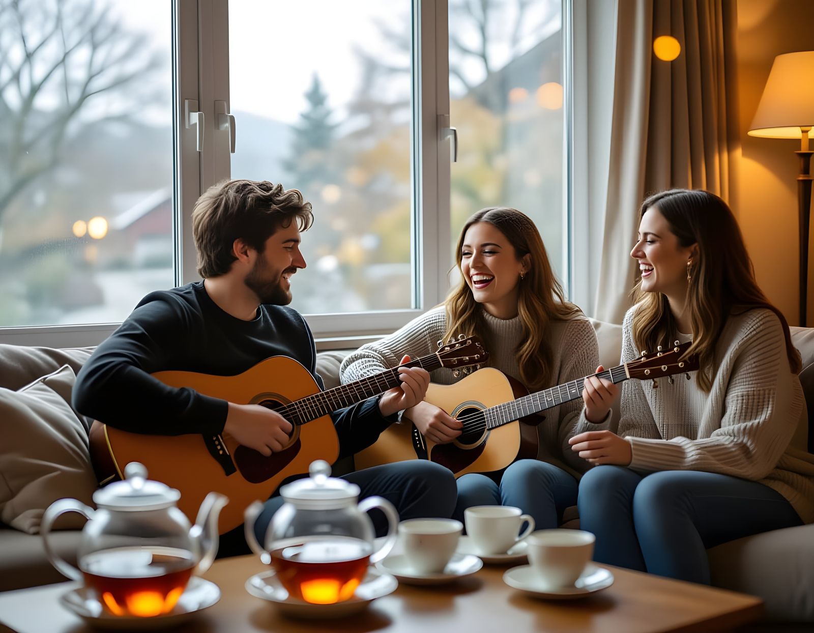 Cozy Rainy Day Tea Party: Professional Photography
