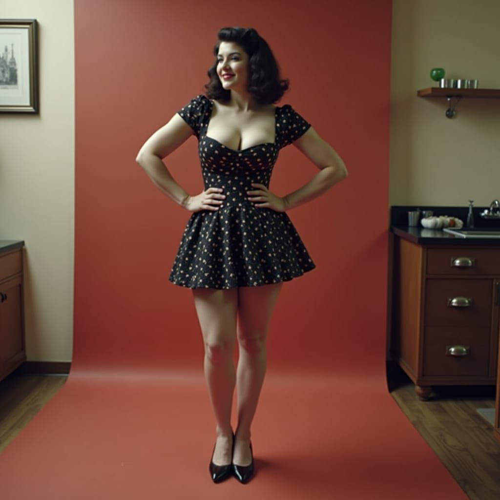 Pin-Up Women Celebrate Vintage Glamour and Self-Love
