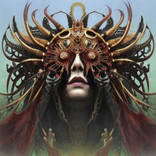 Abstract Expressionist Composition