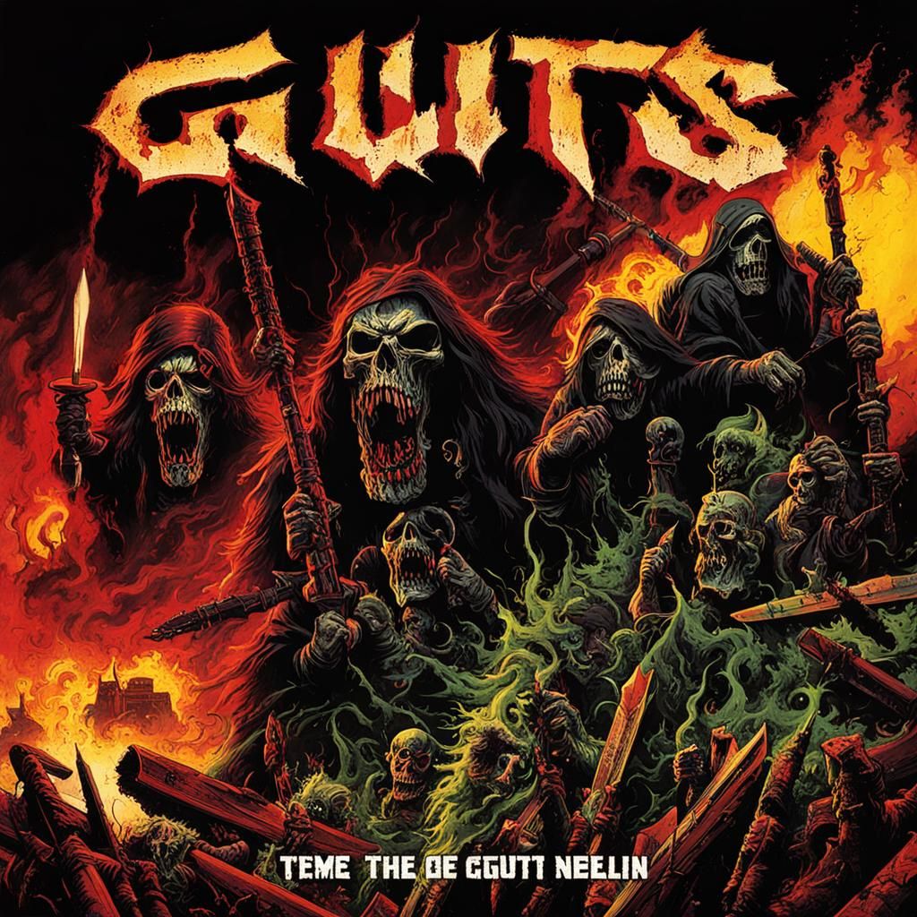 Thrash Metal Album Cover Art: Social Decay and Rebellion