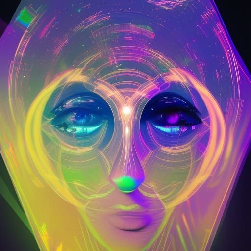 Futuristic MacBook Pro with Face Control