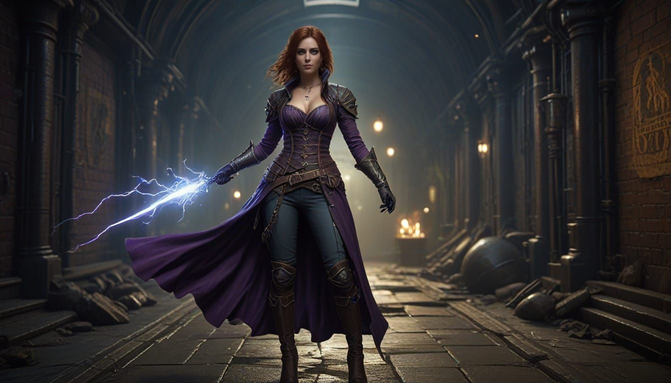 Steampunk Ghost Whisperer Assassin