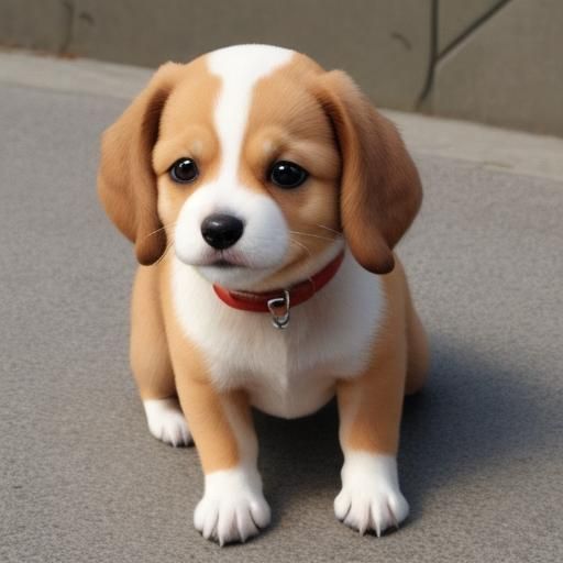 Adorable AI-Generated Image of a Cute Dog