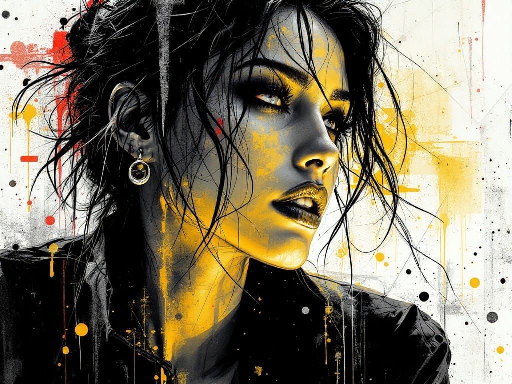 Urban Goddess in Tropical Seascape - A Fusion of Artistic St...