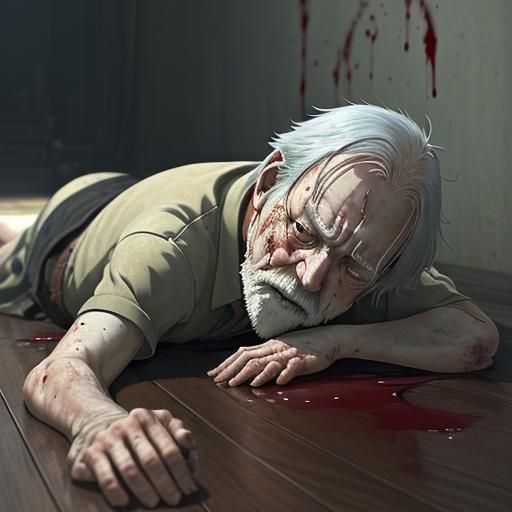 Old Man's Regret: Anime Key Visual