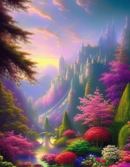 Summerland Elven Castle