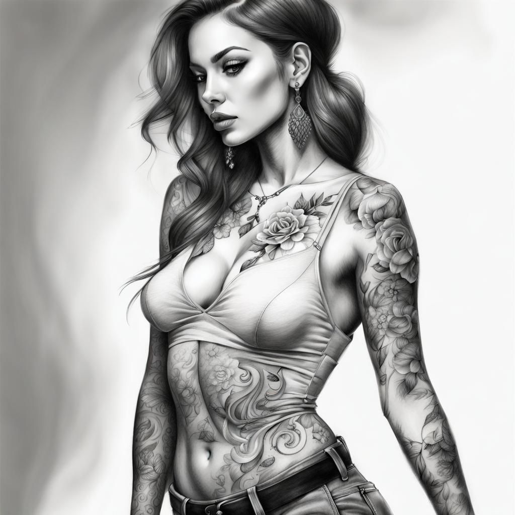 Lovely charcoal drawing ✍️