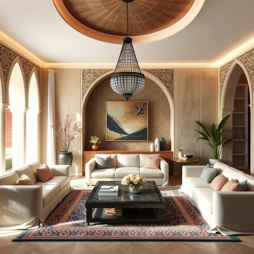 Luxurious Modern Persian Interior Design