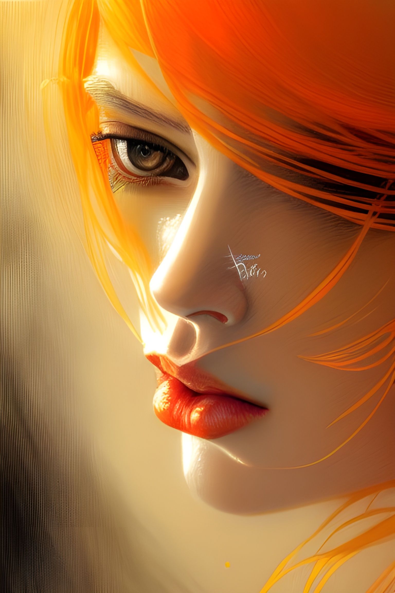 Intricate Close-Up in Unusual Colors