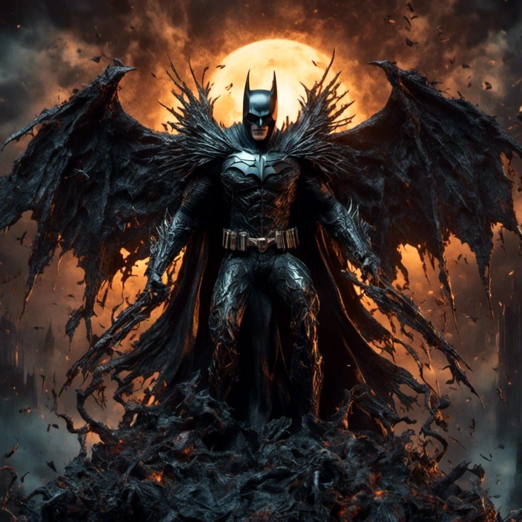 Batman as Angel of Death