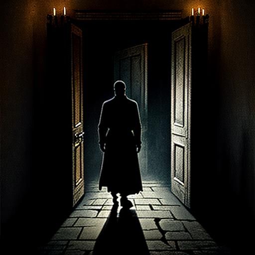 He pushed open the creaking door, the stale scent of regret ...