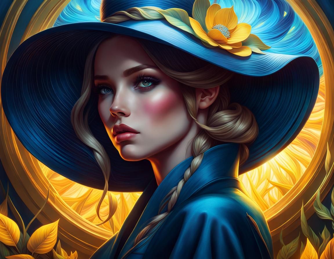 Detailed Digital Art with Shadow Effects in 4K